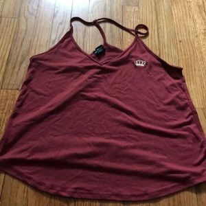 Wet Seal maroon tank top